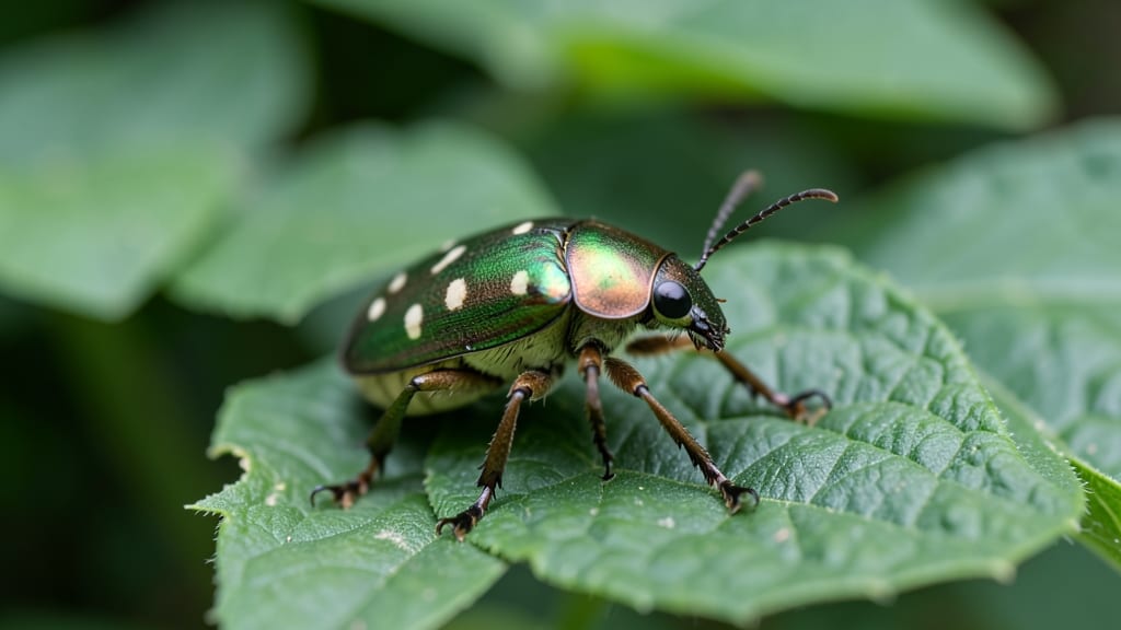 Spotted June Bug Control: Neem Oil Spray That Smothers Eggs and Larvae