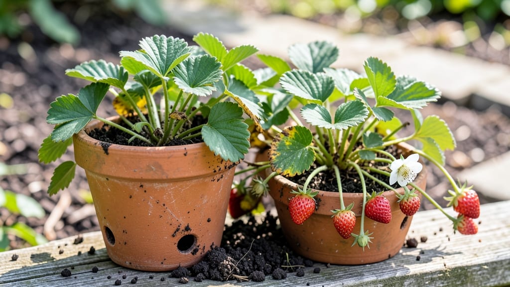 Repotting Strawberry Plants: Revitalize Roots for Bigger Harvests Next Year