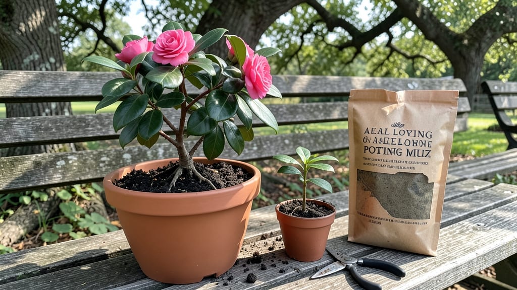 Camellia Potting Mix Recipe: Aerated Blend for Acid-Loving Blooms