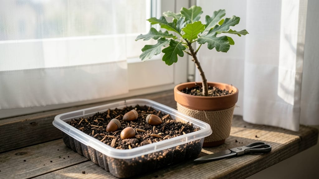 Potting Soil for Acorns: Fast Germination Mix for Oak Tree Starters