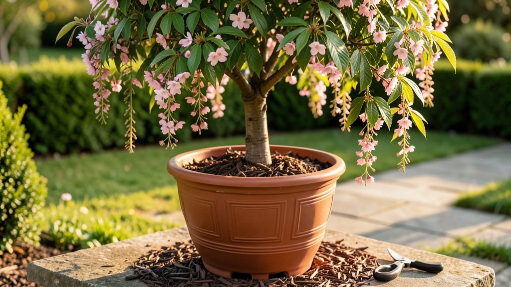 Potted Flowering Cherry Tree: Year-Round Blooms With Minimal Care