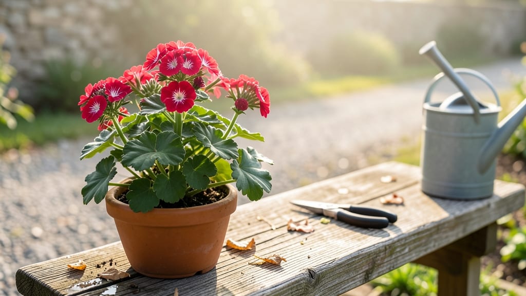 Potting Bench Table: Space-Saving Workstation for Orchid Pruning & Repotting