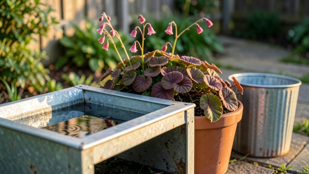 Metal Garden Potting Bench: Durable Workspace for Seedlings to Harvest-Ready Plants