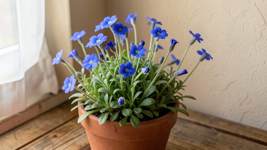 Forget-Me-Not Potted: Fragrant Blue Blooms in Compact Containers