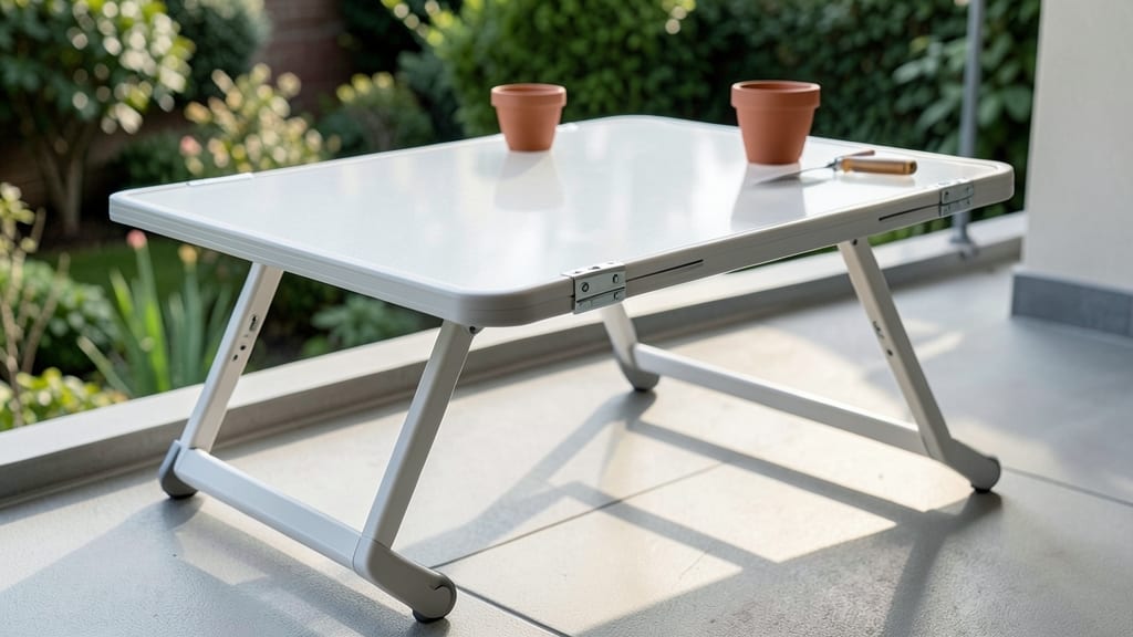 Foldable Fiberglass Potting Table