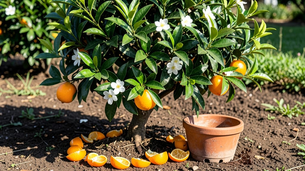 Orange Peels in Potted Plants: How They Boost Growth and Soil Health Naturally