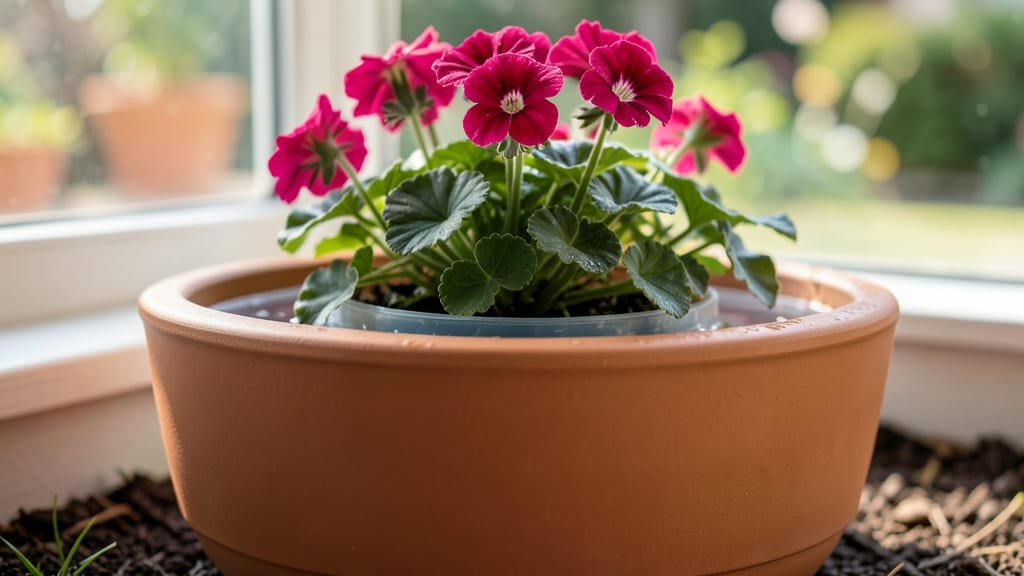 Self-Watering Planter for Low Maintenance