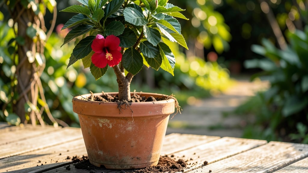 Potting a Hibiscus Tree: Year-Round Blooms With Proper Airflow and Drainage