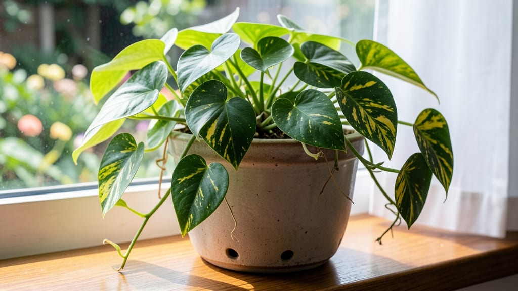 Holding Potted Plant: Root-Strong Stability for Heavy Foliage