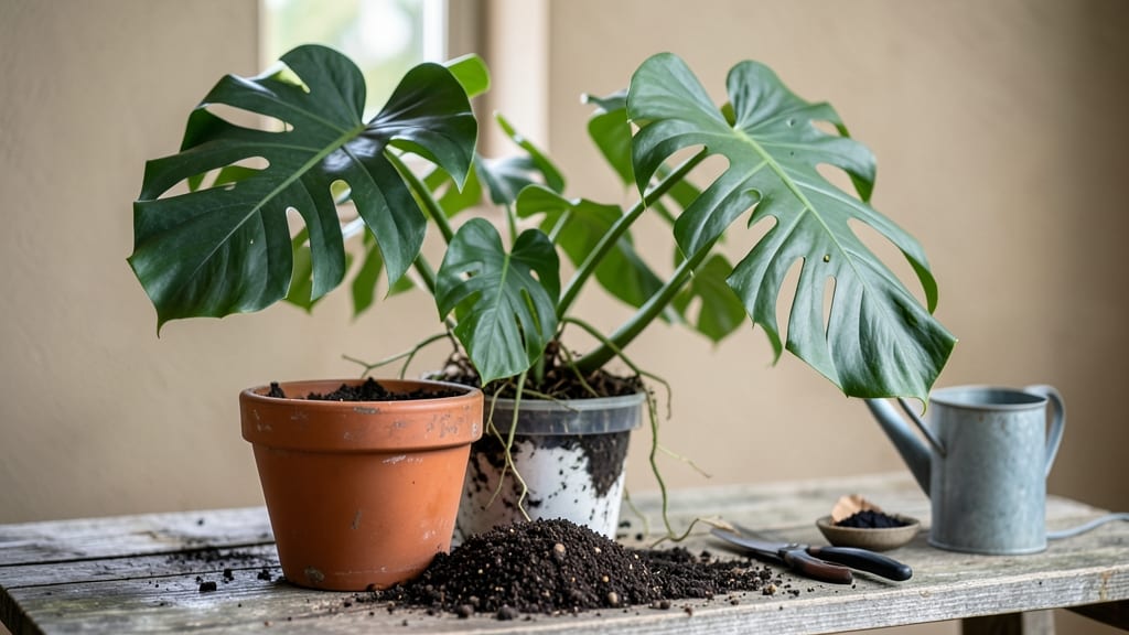 Monsterra Repotting: Stress-Free Roots in 5 Simple Steps
