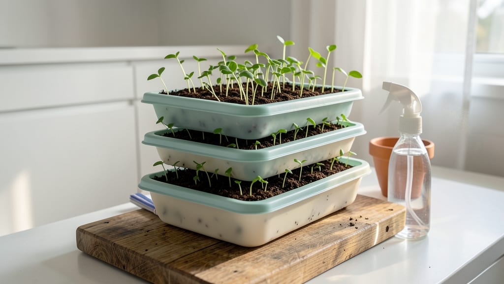Stackable Plastic Tray System